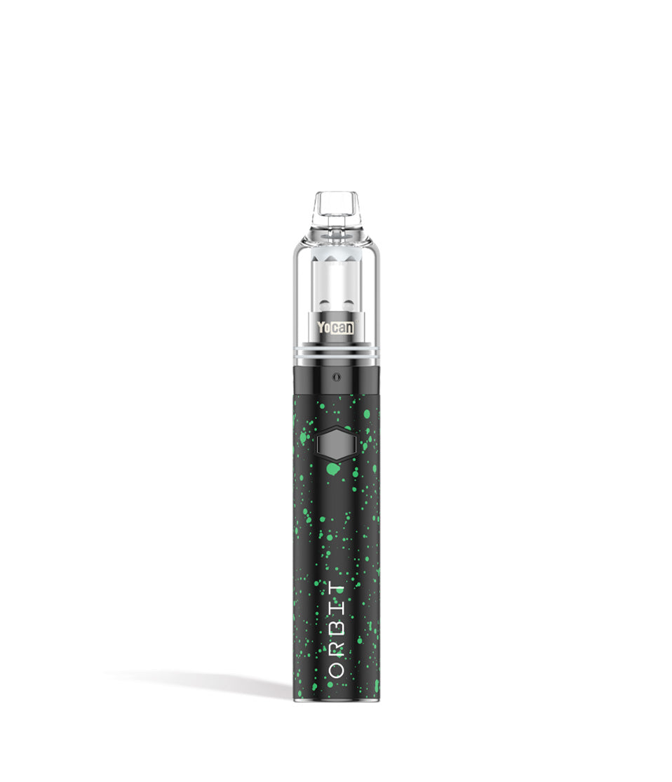 Wulf Mods Orbit Black / Green Splatter - front