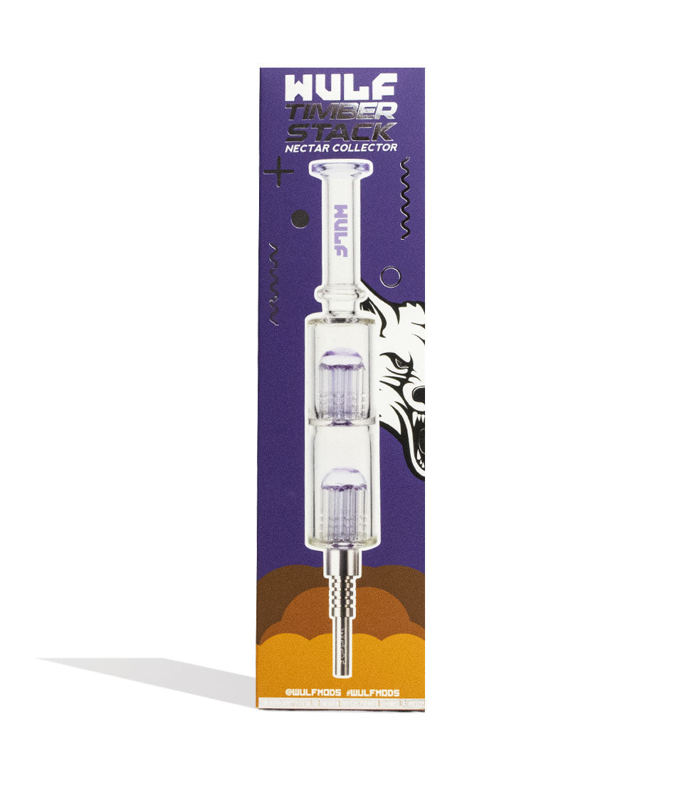 Wulf Mods Timber Stack purple packaging on white background