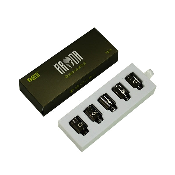 Yocan Armor Quartz Dual Coil - manufacturer 5-pack image