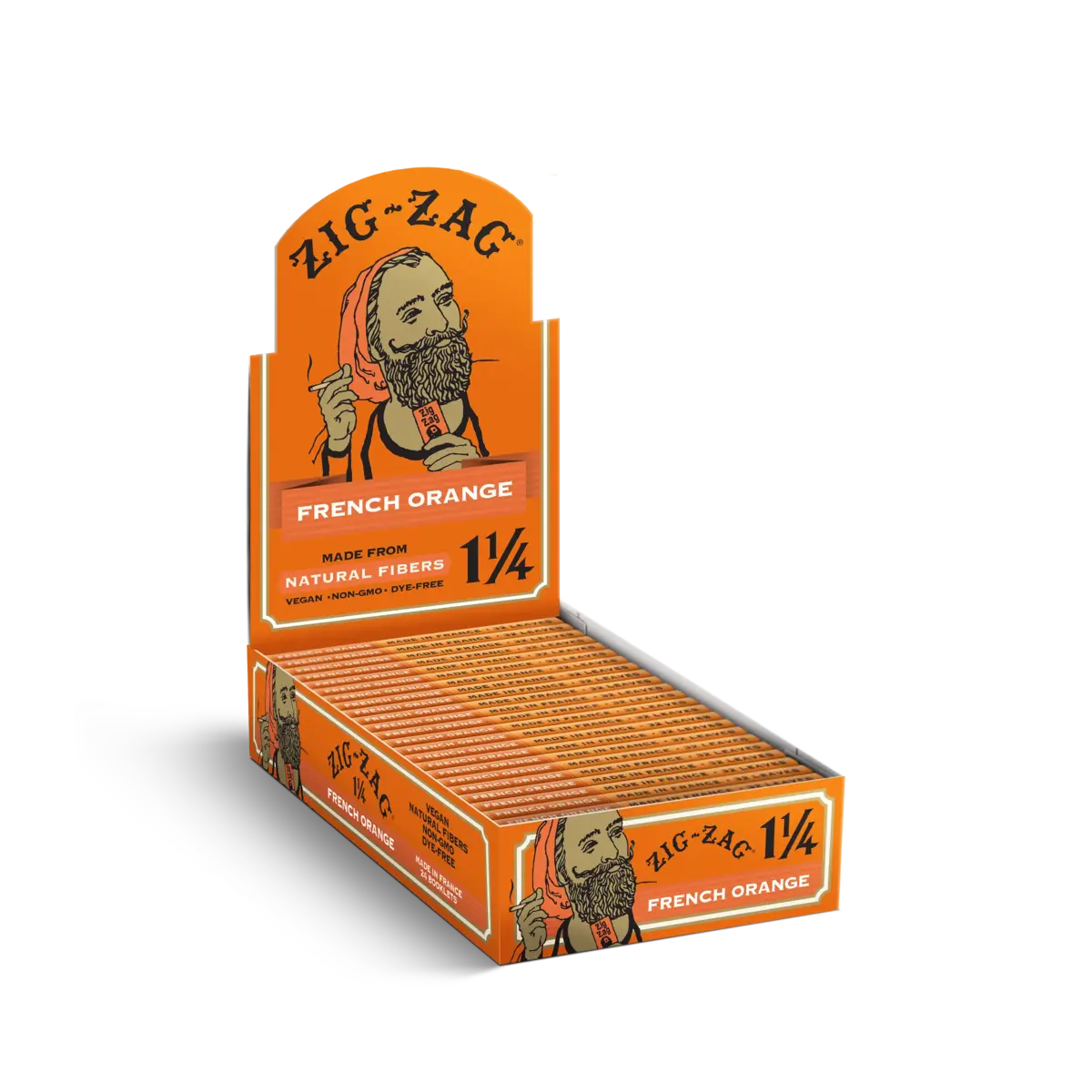 Zig-Zag French Orange Rolling Papers wholesale carton