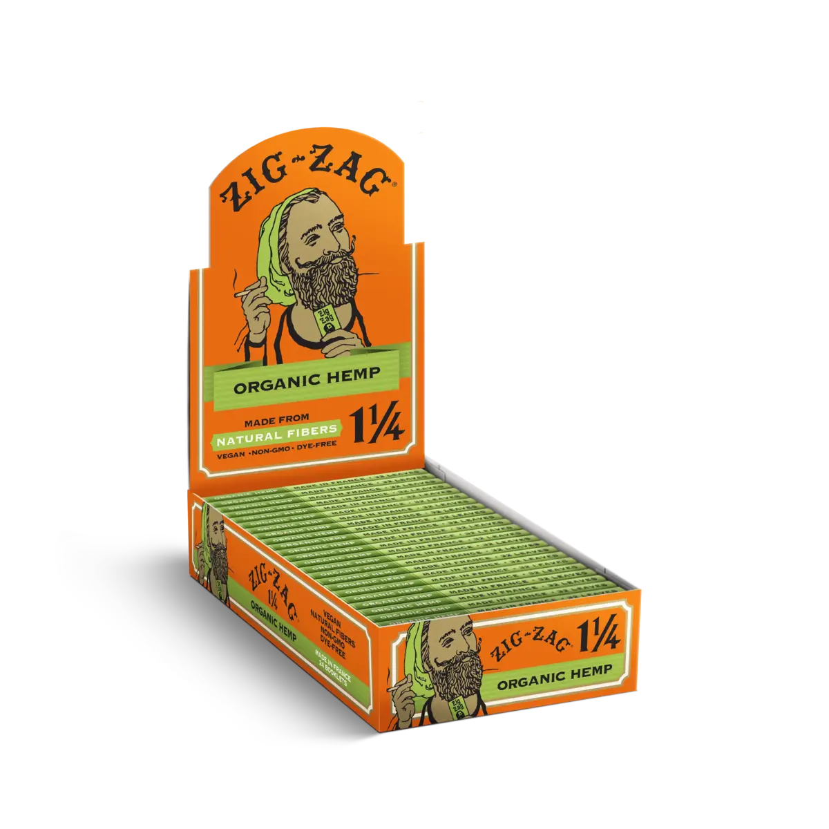Zig-Zag Organic Hemp Rolling Papers wholesale carton