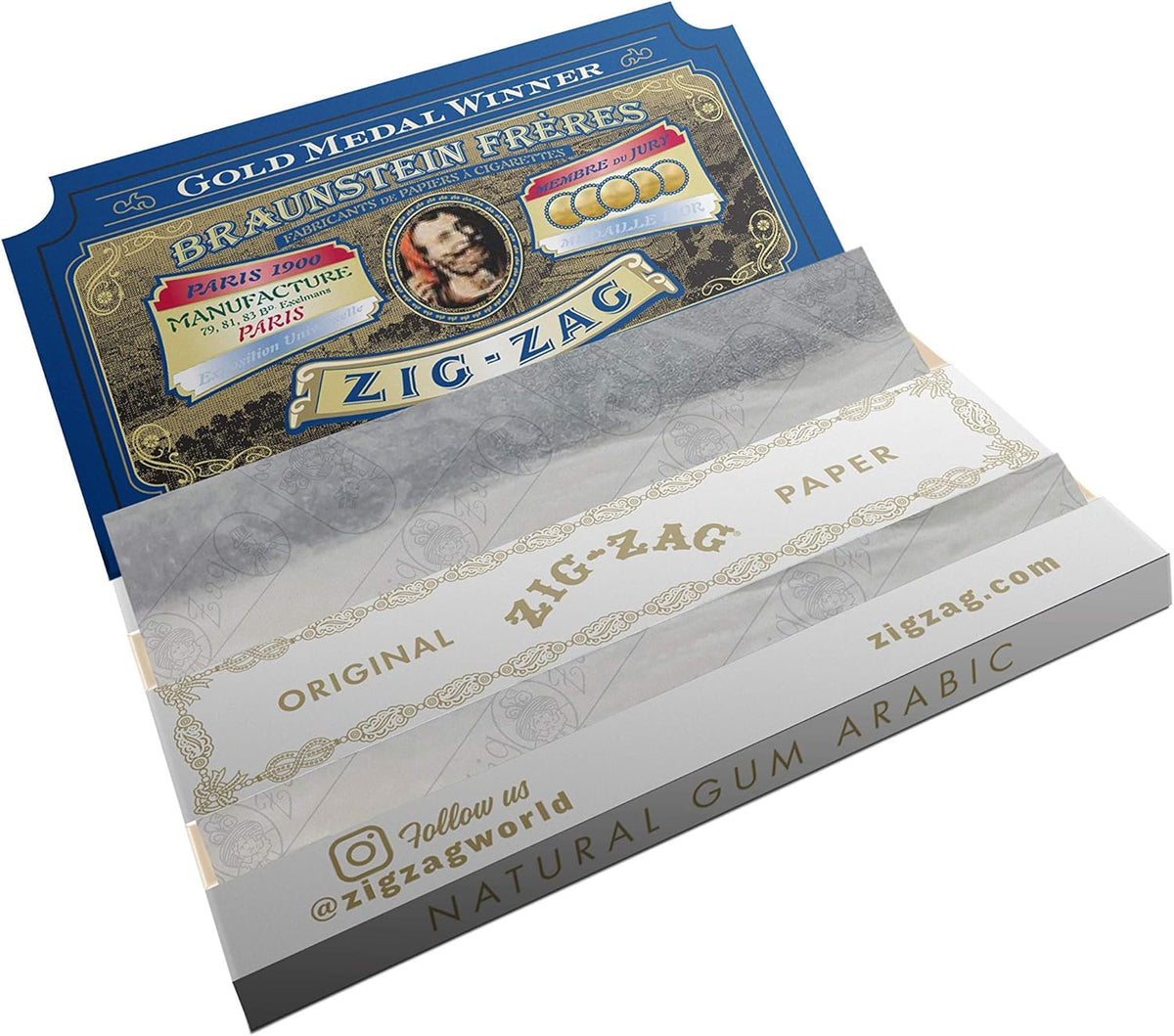 Zig-Zag Original White Papers – Individual Booklet