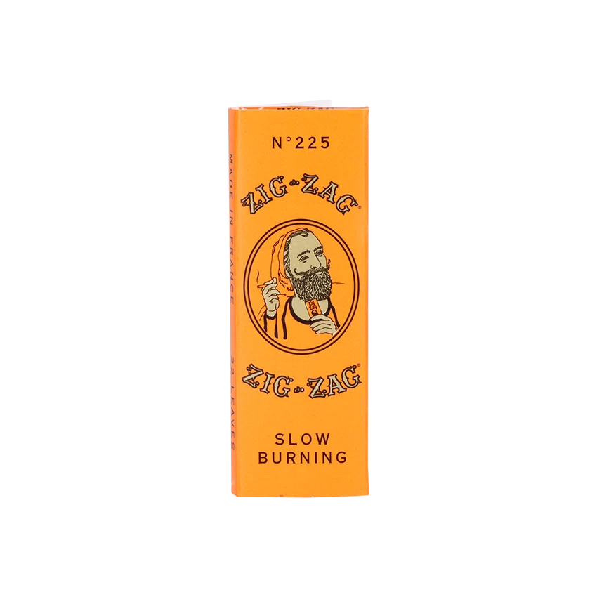 Zig Zag Orange 1.25” Rolling Papers | 24pc Display