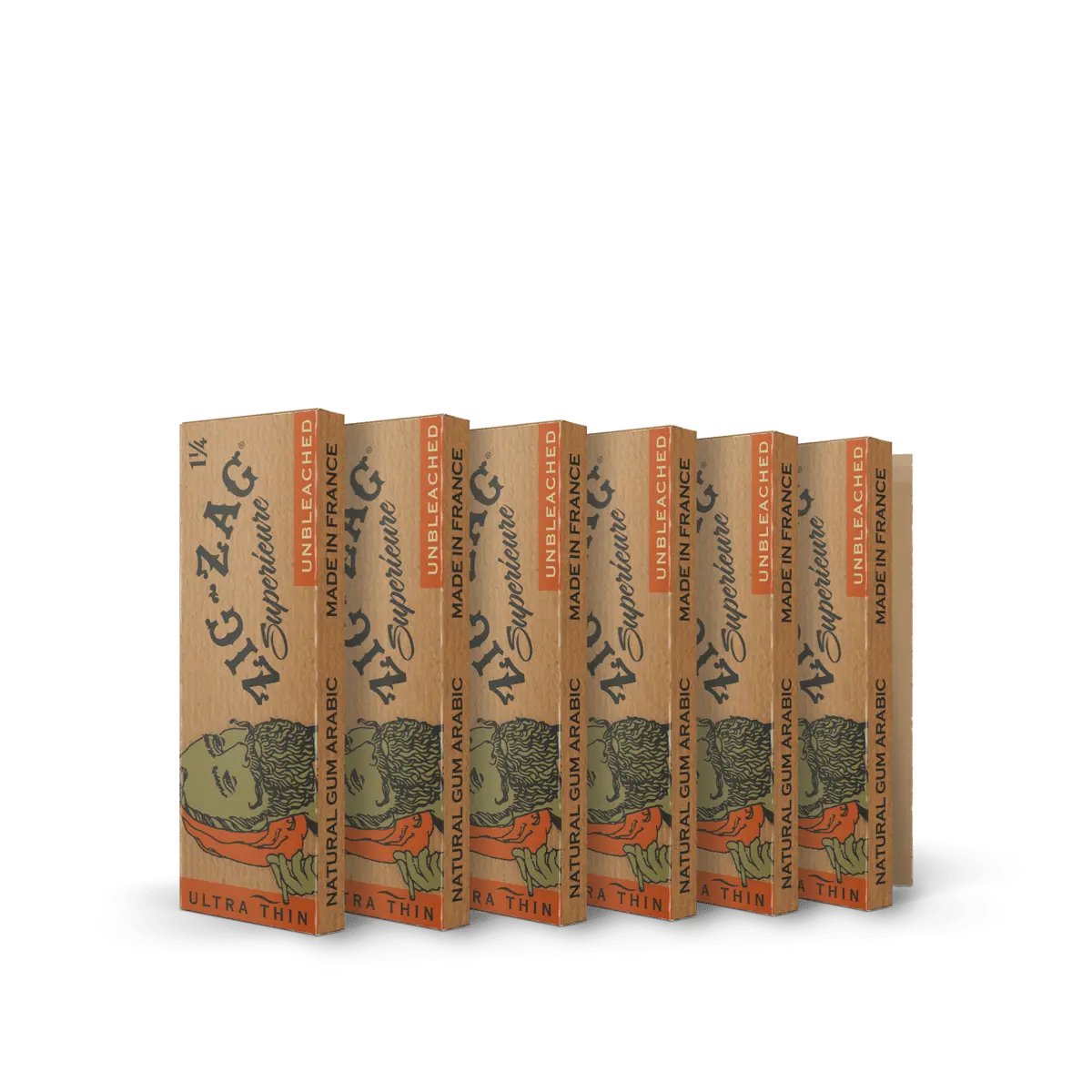 Zig-Zag Unbleached Rolling Papers wholesale carton