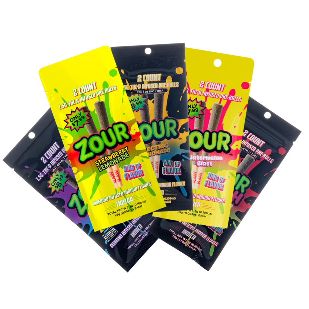 Zour Stash 2pk 1.5g Pre-Rolls